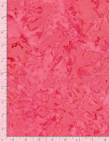 Pink (Watermelon) Batik by Tonga Batiks Timeless Treasures Tonga-B7900, Item No. 22339