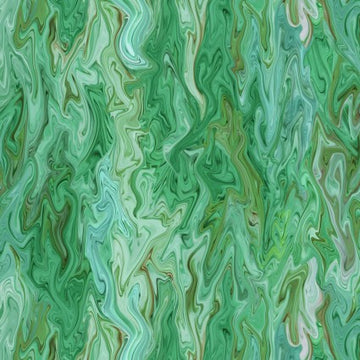 Green Swirl Fabric, Item No. 22441