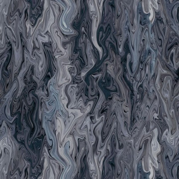 Black and Gray Swirl Fabric, Item No. 22444
