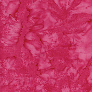 Pink (Geranium) Batik by Treasures, Item No. 23002