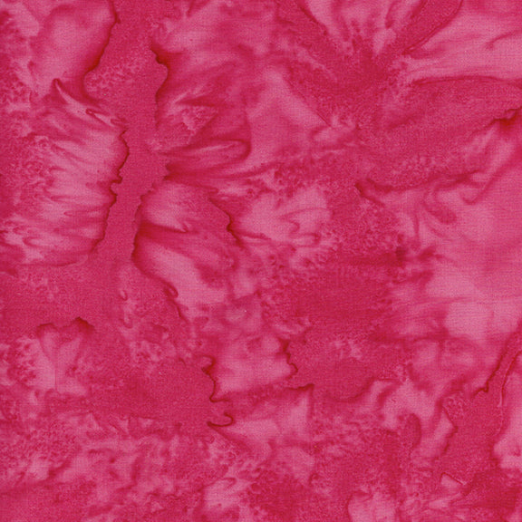 Pink (Geranium) Batik by Treasures, Item No. 23002