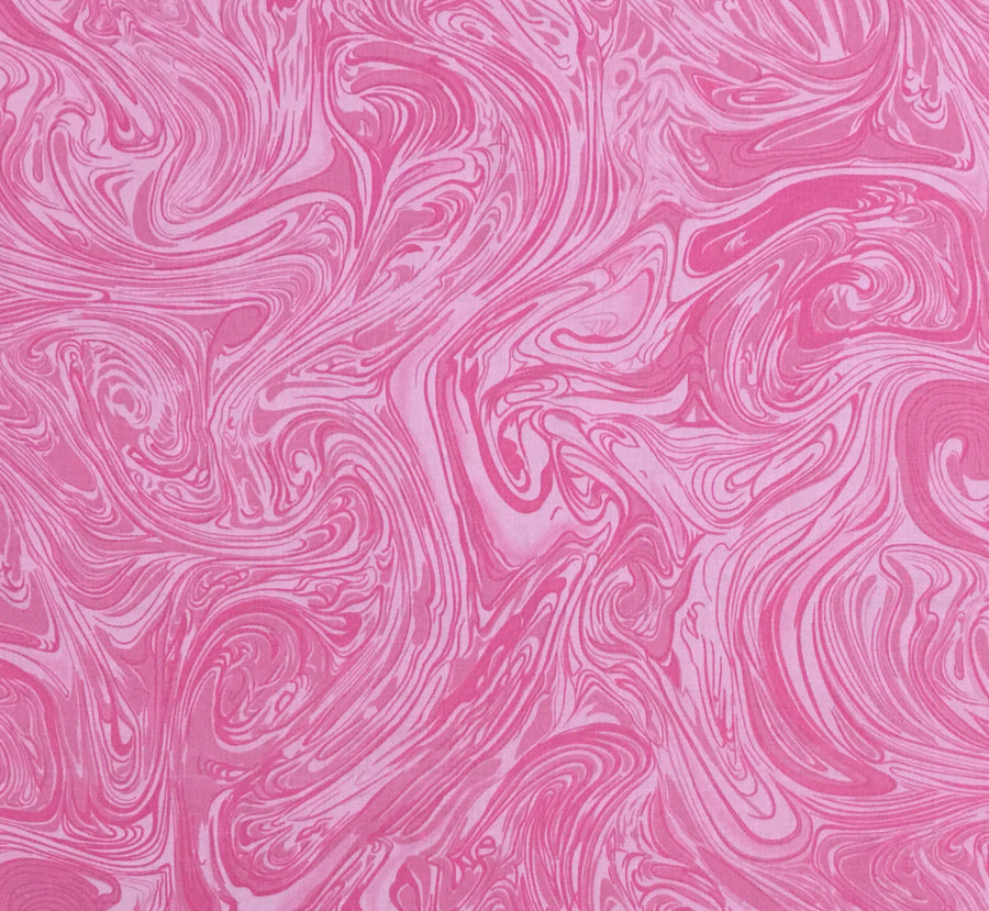 Pink Marble Swirl Fabric, Item No. 15090