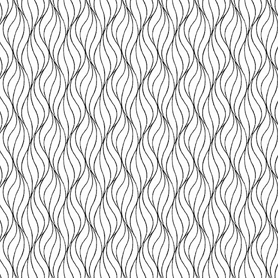 Black on White Fabric by Andover Fabrics, Item No. 23087