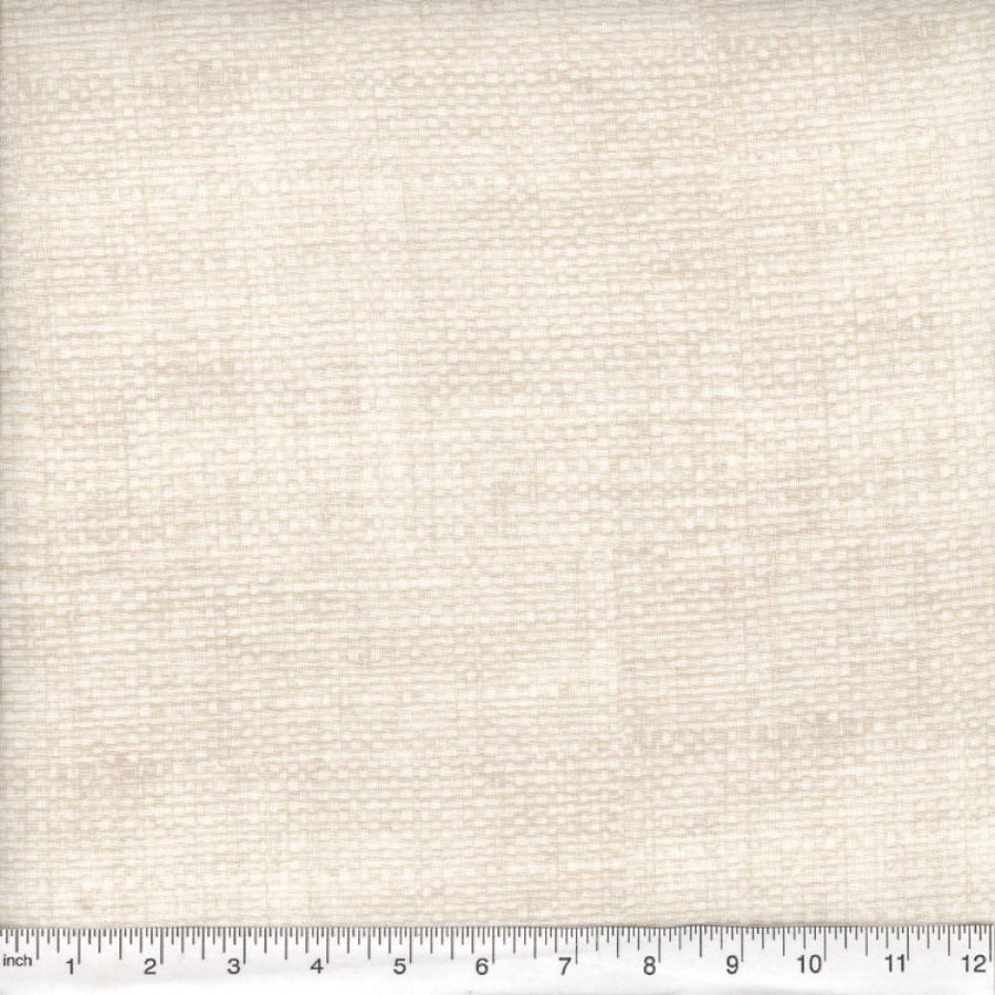 Off White Burlap LOOK Cotton Fabric, Item No. 19103