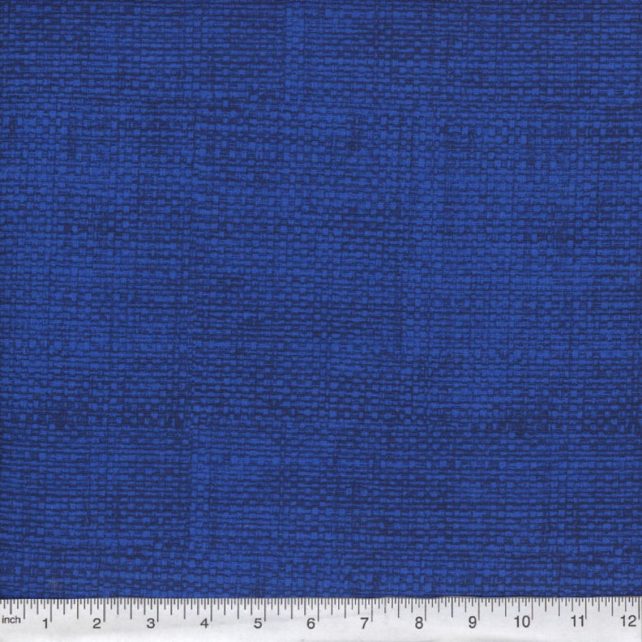 Royal Blue Burlap Look Fabric, Item No. 19093
