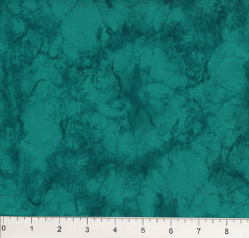 Dark Teal Marble Fabric, Item No. 19244