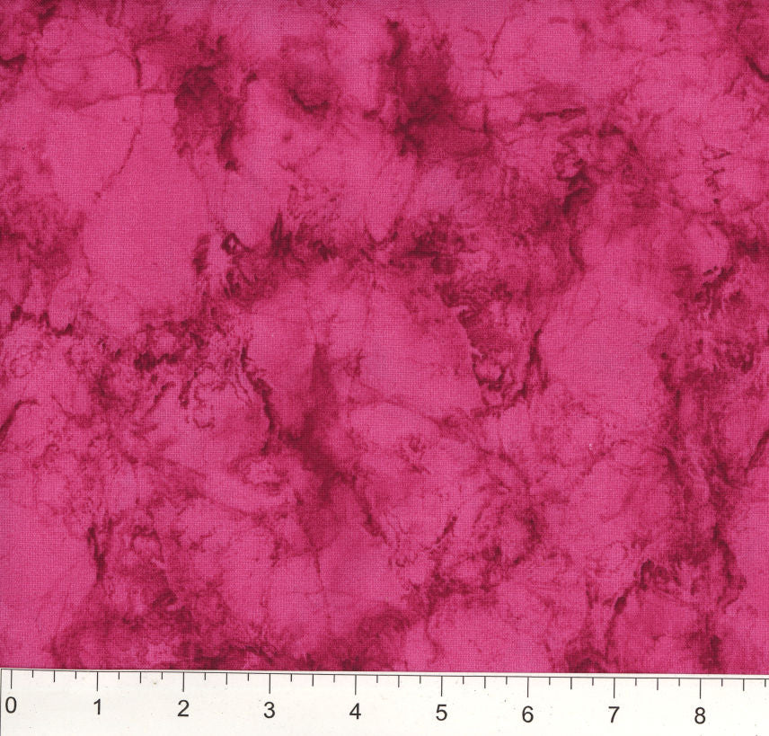 Fuchsia Pink Marble Fabric, Item No. 19246