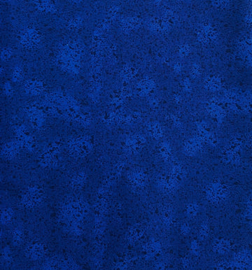 Royal Blue Splatter Fabric, Item No. 20331