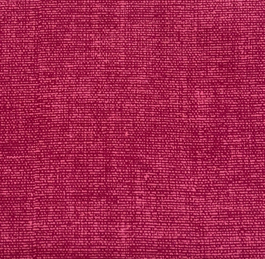 Burgundy Burlap Look Fabric