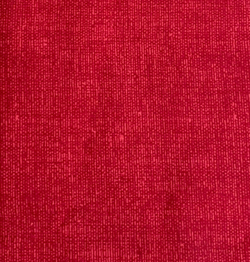 Red Burlap Look Fabric, Item No. 20250