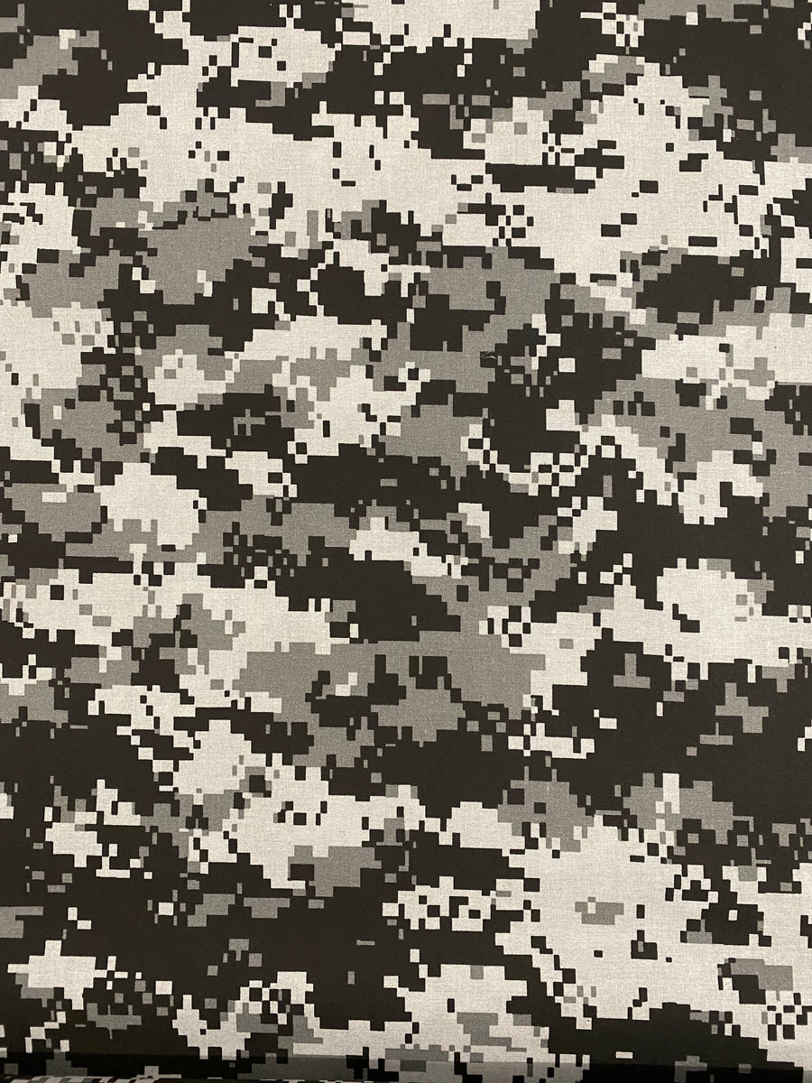 Black and Gray Digital Camo, Item No. 21167
