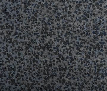 Dark Gray Floral Fabric, Item No. 20236