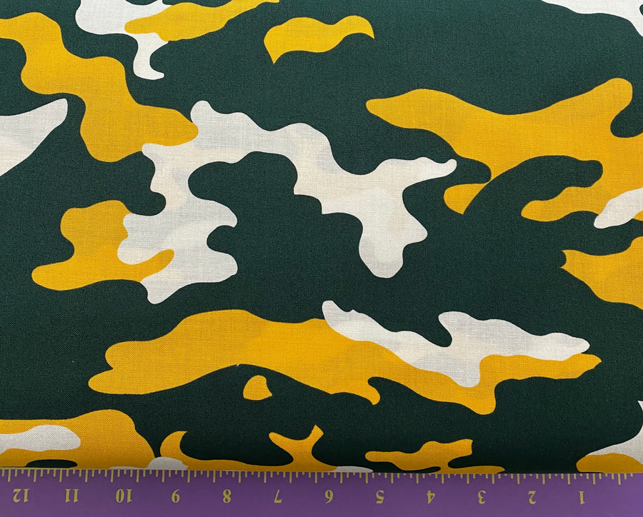 Green and Gold Camo