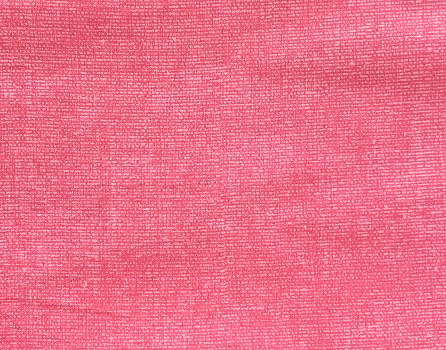 Pink Burlap Look Fabric