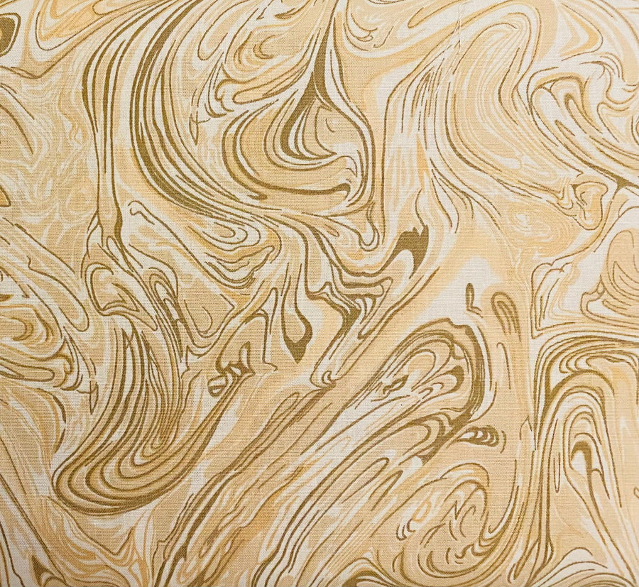 Tan Marble Swirl Fabric, Item No. 18147