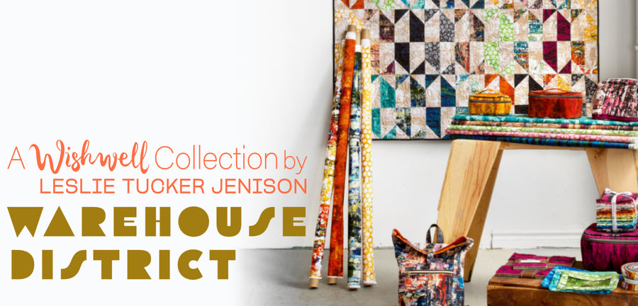 Orange and Yellow Fabric, Warehouse District by Robert Kaufman